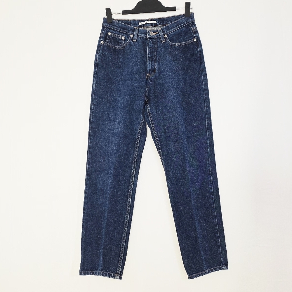 Vintage Tommy Hilfiger 90's High Waisted Mom Cotton Denim Jeans Women's Size 10